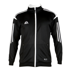 Atlanta Tracksuit Top Black/White